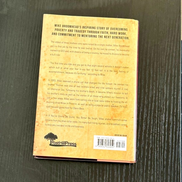 F YOU’RE GONNA BE DUMB, YOU BETTER BE TOUGH Hardcover Book - Picture 2 of 3